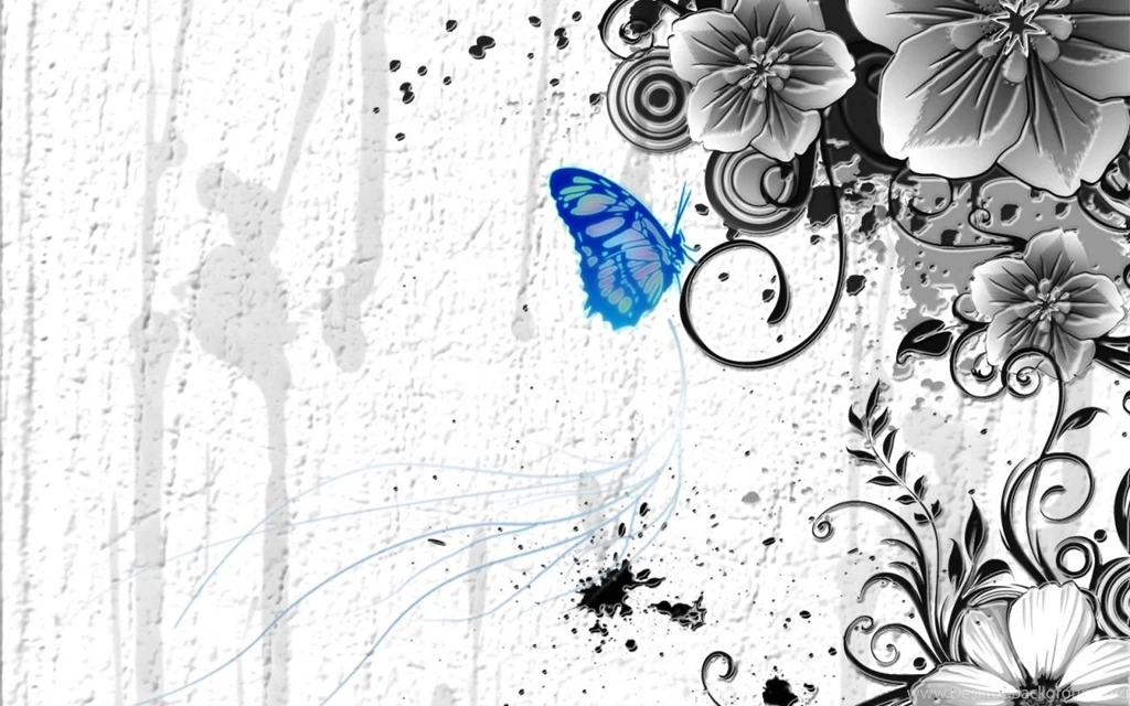 Wallpaper, Graphic, And Vector: Butterfly Abstract Wallpapers