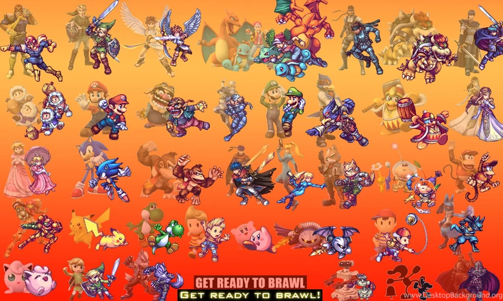 SSBB Character Wallpapers By PacDuck On DeviantArt