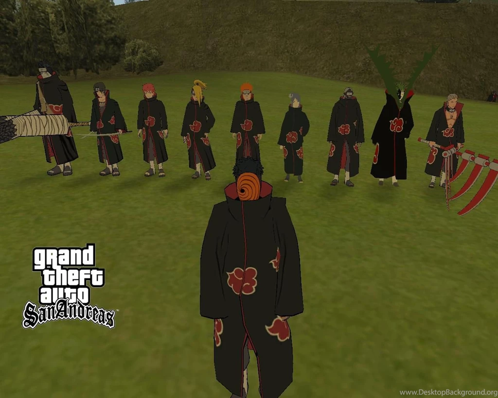 Akatsuki Loadscreen Gta San Andreas Wallpapers (36115474) Fanpop