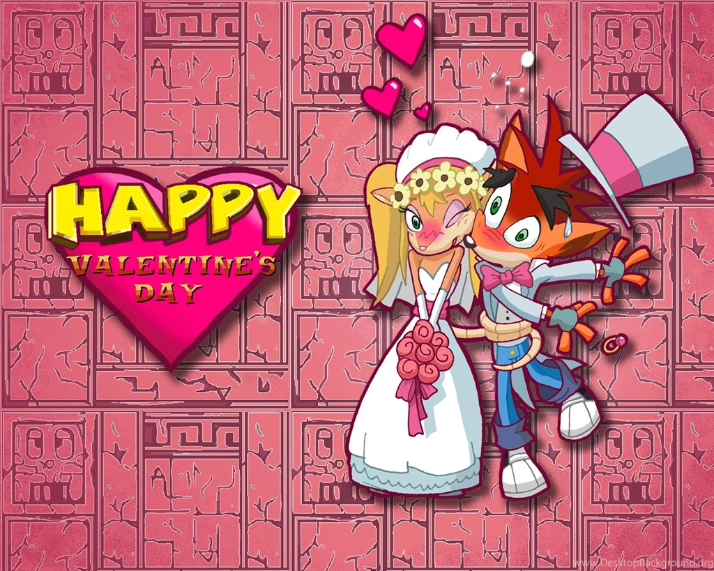 Wallpapers Valentine's Day Crash Bandicoot Wallpapers (37401838 ...