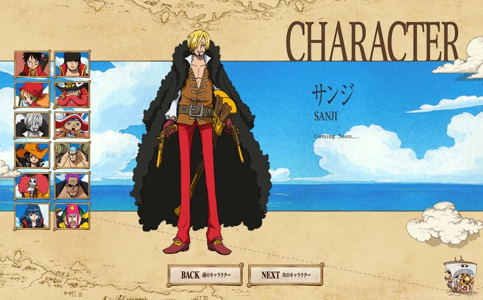 One Piece Screenshot Sanji Wallpapers