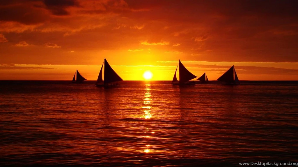 10+ Best Beach Sunset Desktop Wallpapers