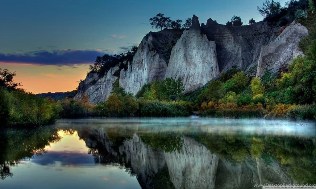 Mystic Lake HD Desktop Wallpapers : Widescreen : High Definition ...