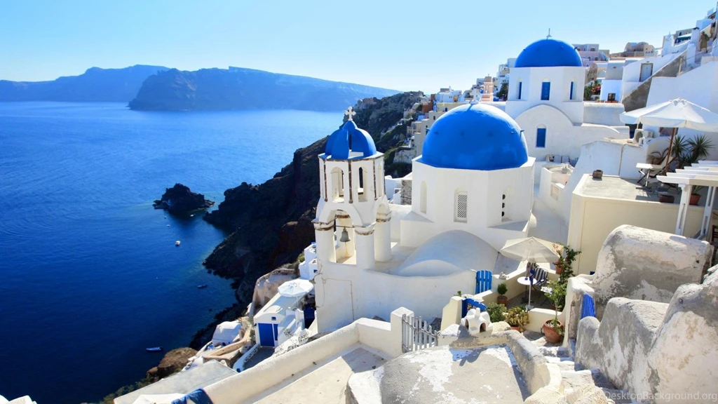 Santorini HD Wallpaper, Santorini Desktop Backgournd