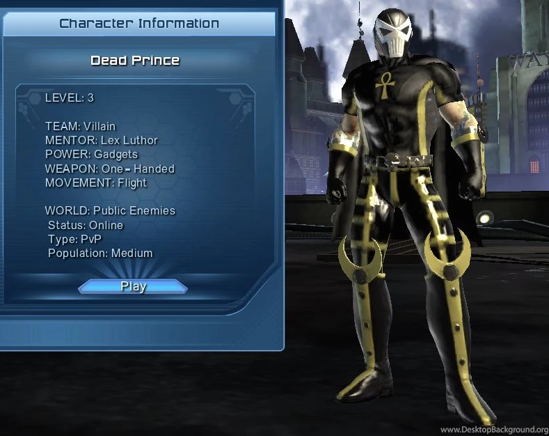 DCUO: Dead Prince By Eruletho On DeviantArt