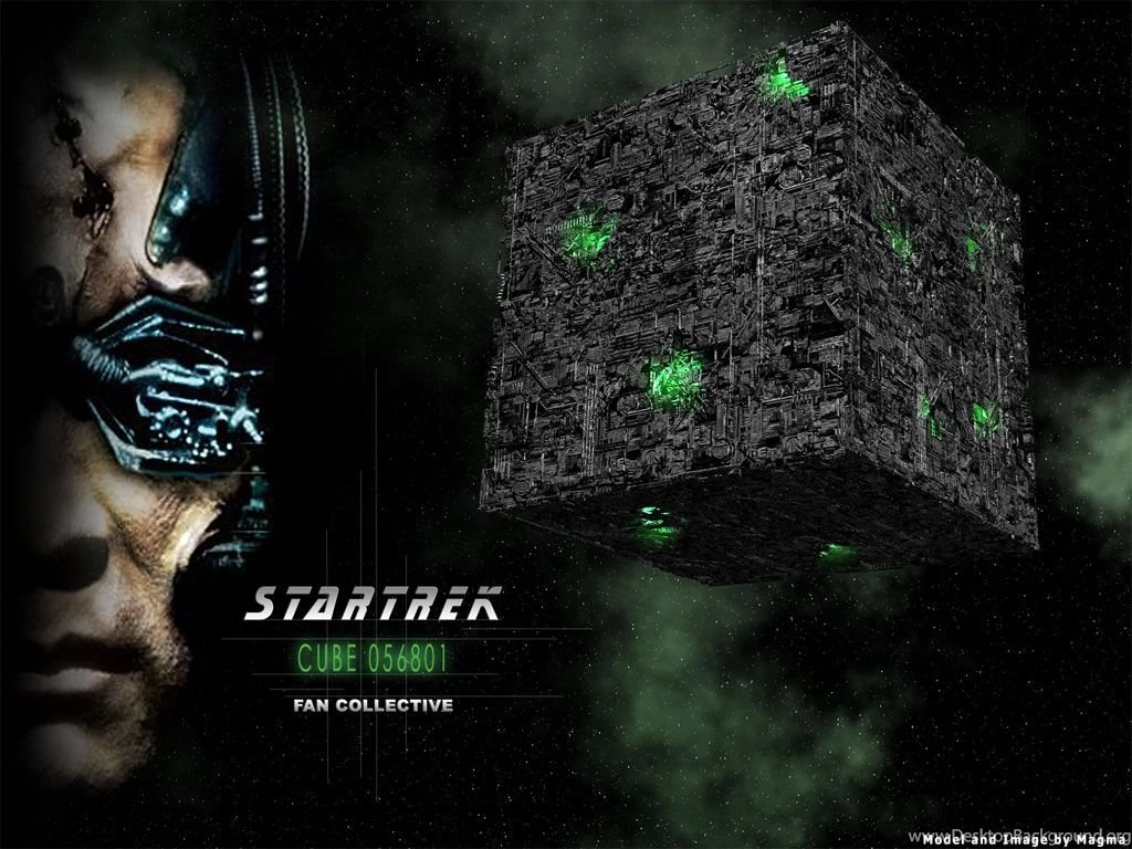 Trek Wallpaper: Borg Cube By Magmarama On DeviantArt