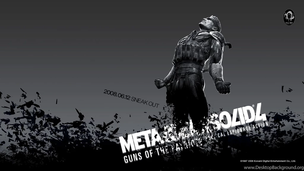 Metal Gear Solid 4 Old Snake HD Wallpapers