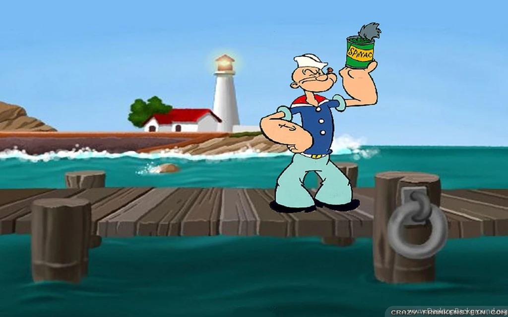 Popeye Wallpapers Crazy Frankenstein