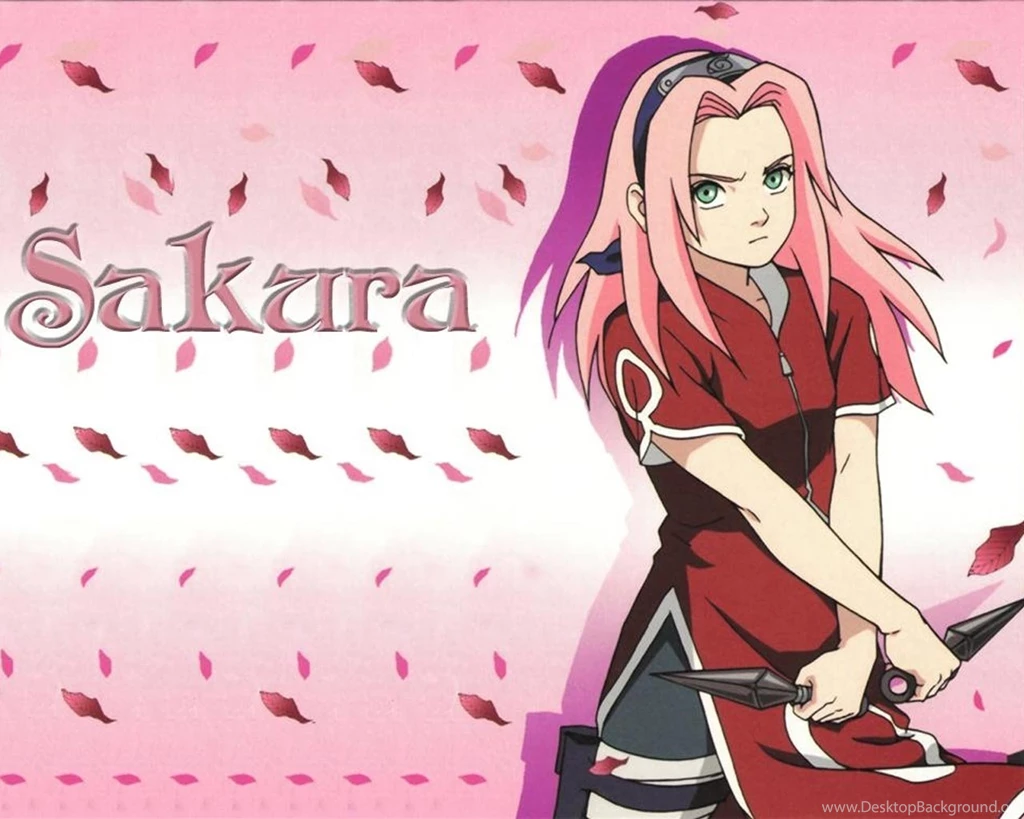 1024x768px Sakura And Naruto Anime