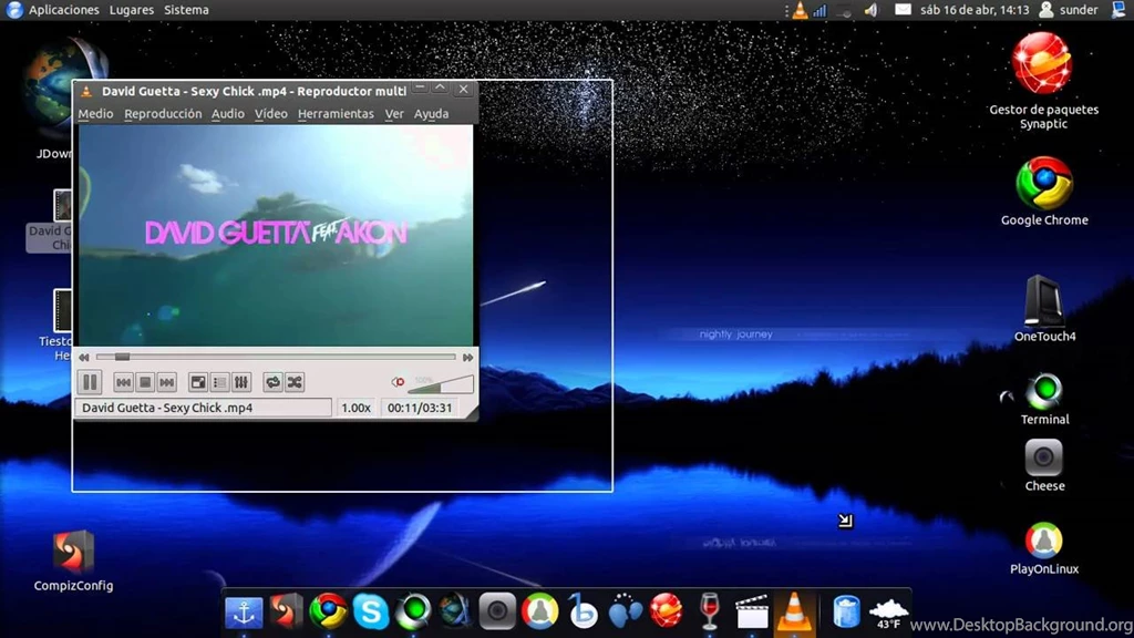 HP G60 Ubuntu 10.10 Compiz Live Wallpapers YouTube