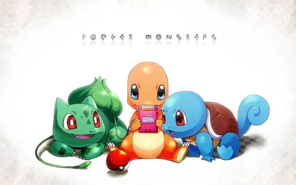 Bulbasaur, Squirtle And Charmander Wallpapers Free Wide HD Wallpapers