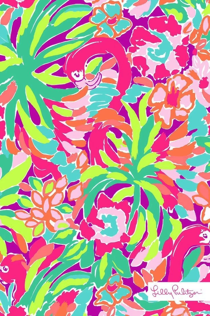 Lulu Lilly Pulitzer Pattern For iPhone