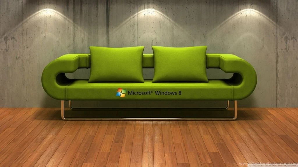 Windows 8 3D Couch HD Desktop Wallpapers : High Definition ...