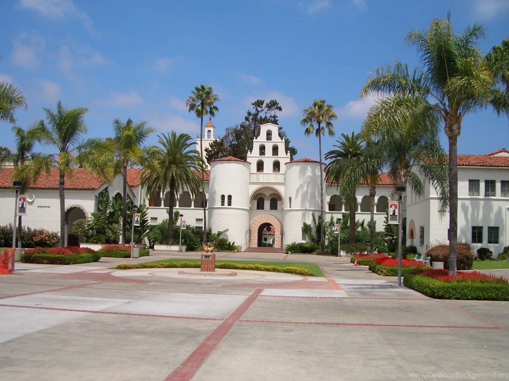 San Diego State University Map Wallpaper. Desktop Background