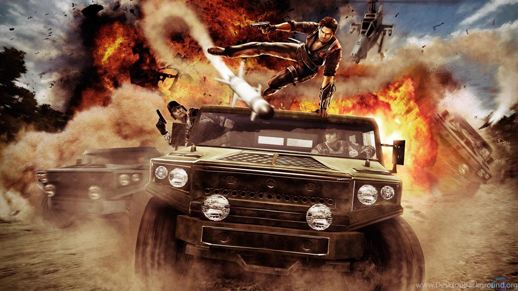 Download Wallpapers Screenshot From The Game Just Cause 2 (1920 X ...