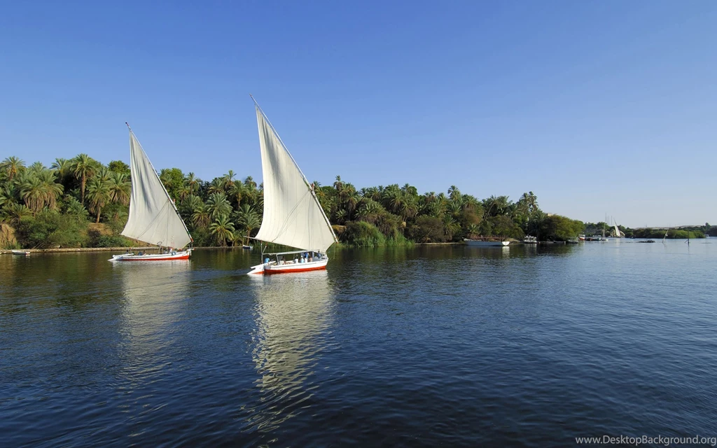Nile River Boats Wide Wallpaper.jpg