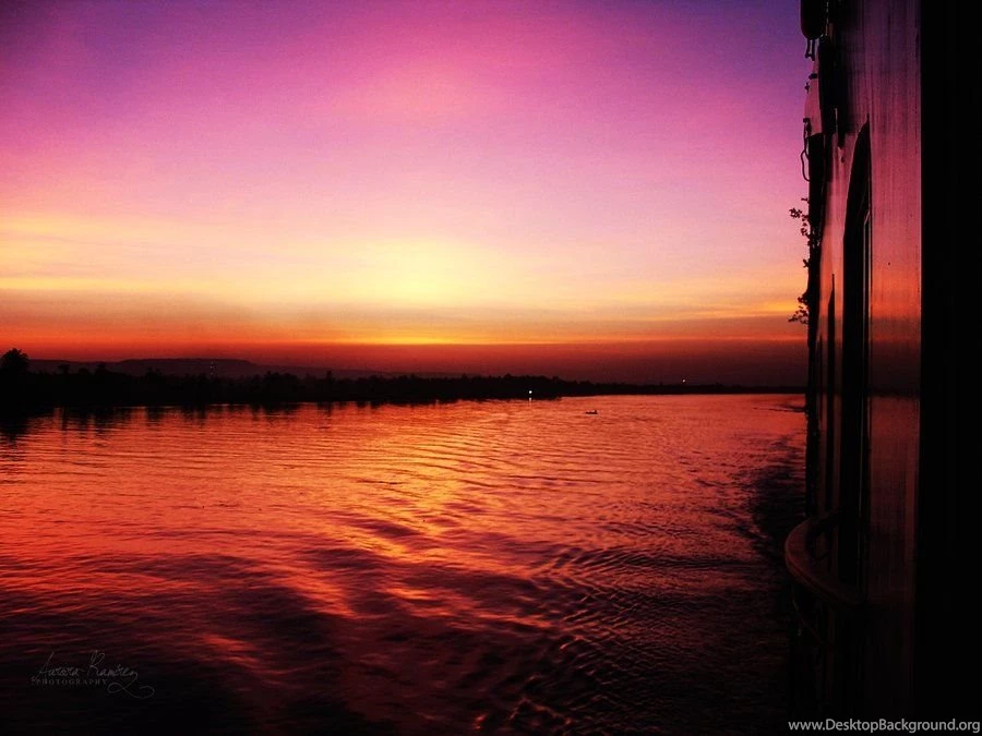 Sunset On The Nile River By Lethalxr0se On DeviantArt