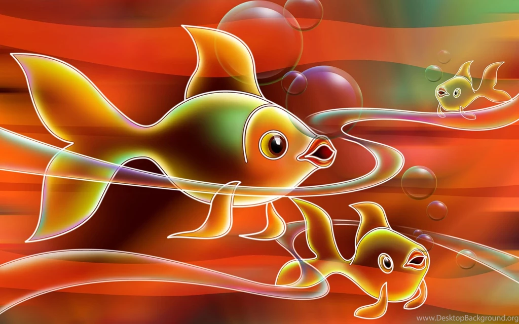 1920x1200 Vector Fish Desktop PC And Mac Wallpapers