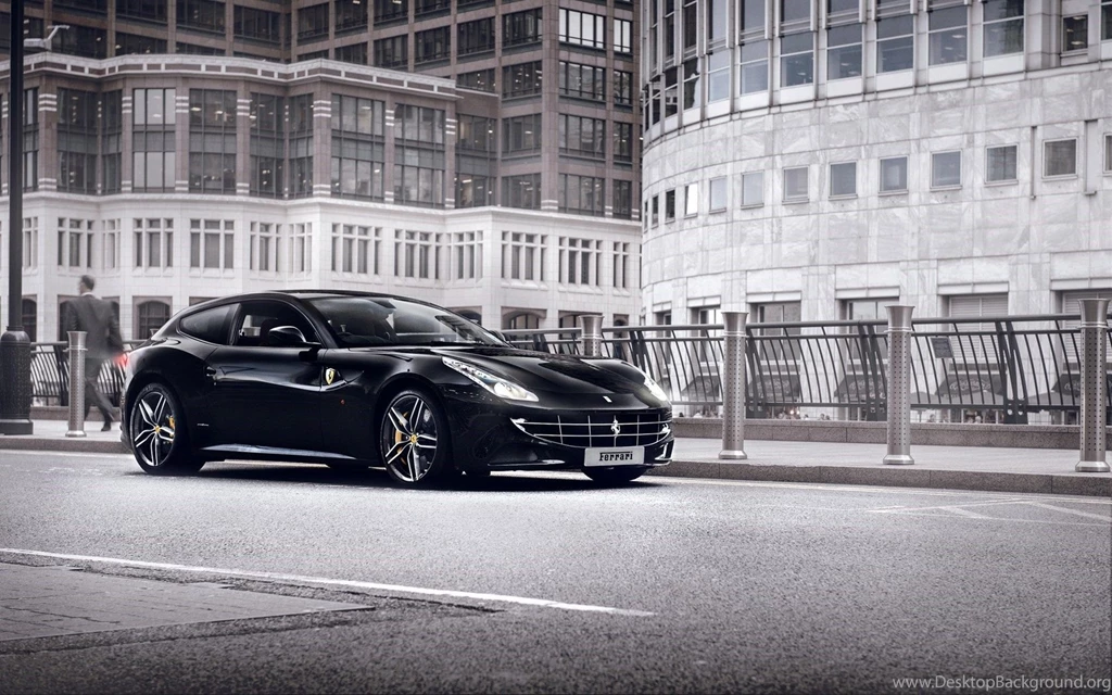 Black Ferrari HD Wallpapers