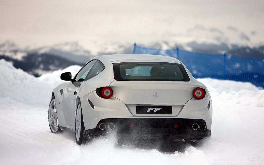 Ferrari FF Silver Run Back 1440x900 Wallpapers,Ferrari FF Silver ...