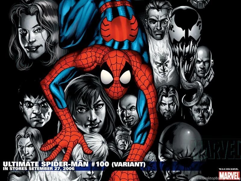Ultimate Spider Man 100 (Variant) 100 Free Download Wallpapers ...