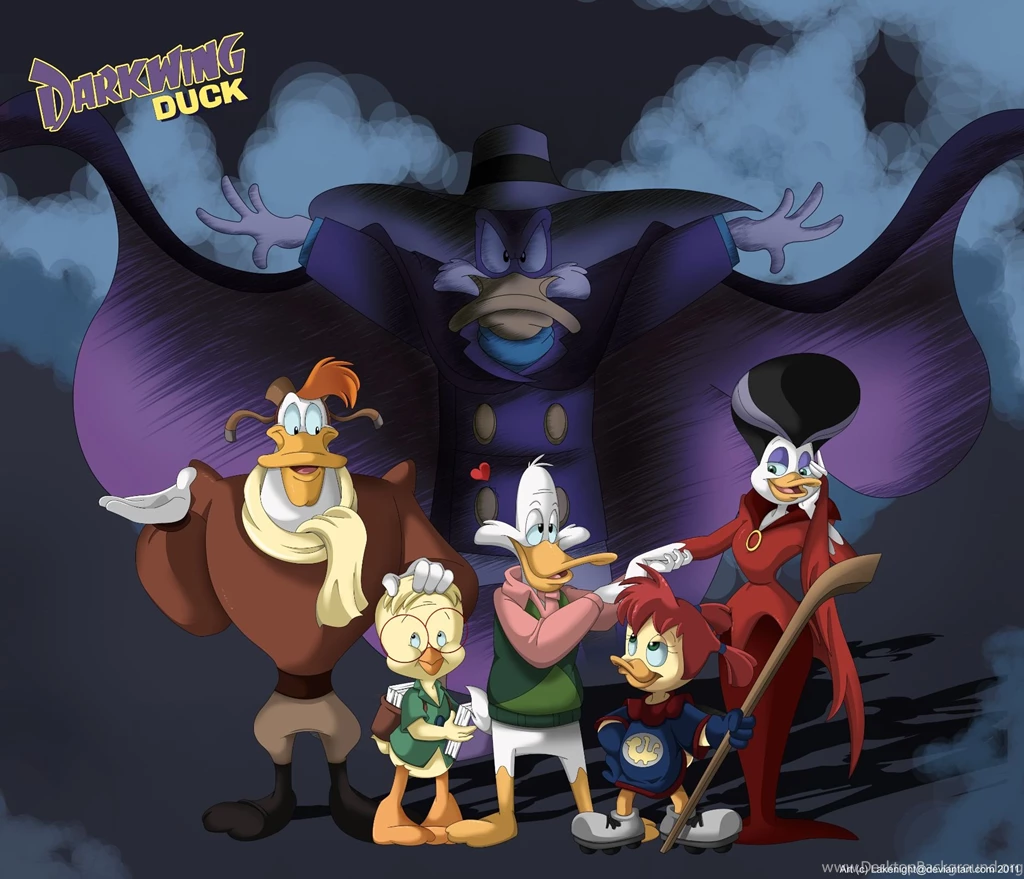 1876x1611px Darkwing Duck Characters