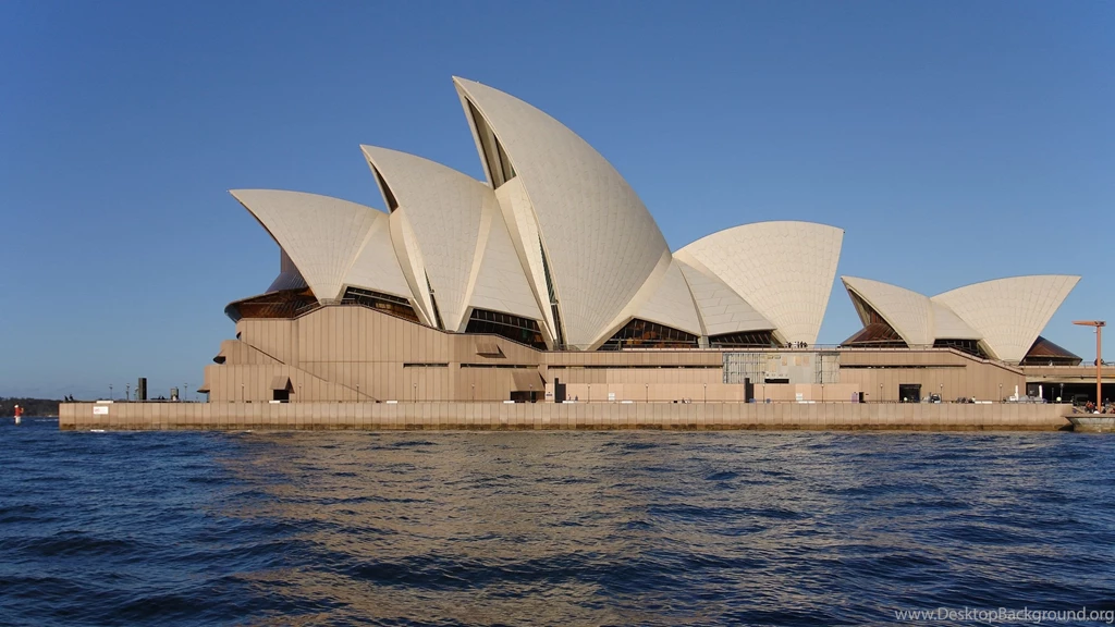 Download 2560x1440 Sydney Opera House Side View Wallpapers