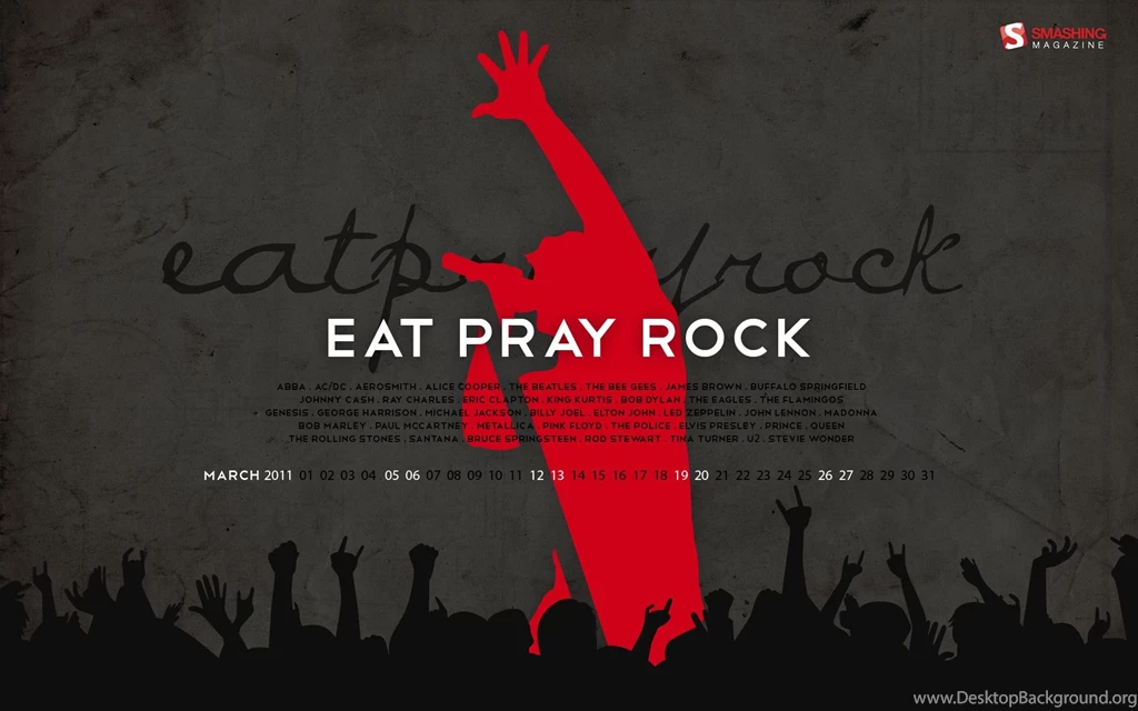 Desktop Wallpapers Calendar: March 2011 – Smashing Magazine