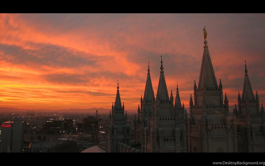 Salt Lake LDS (Mormon) Temple Photograph Download