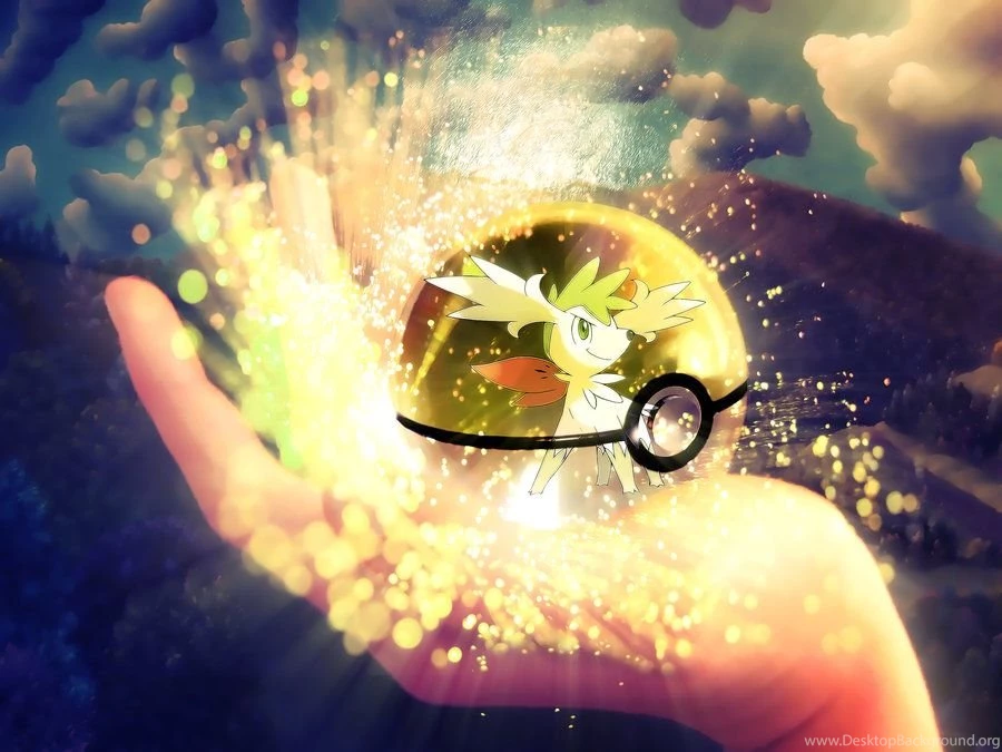 Shaymin Into Pokeball By Jonathanjo On DeviantArt