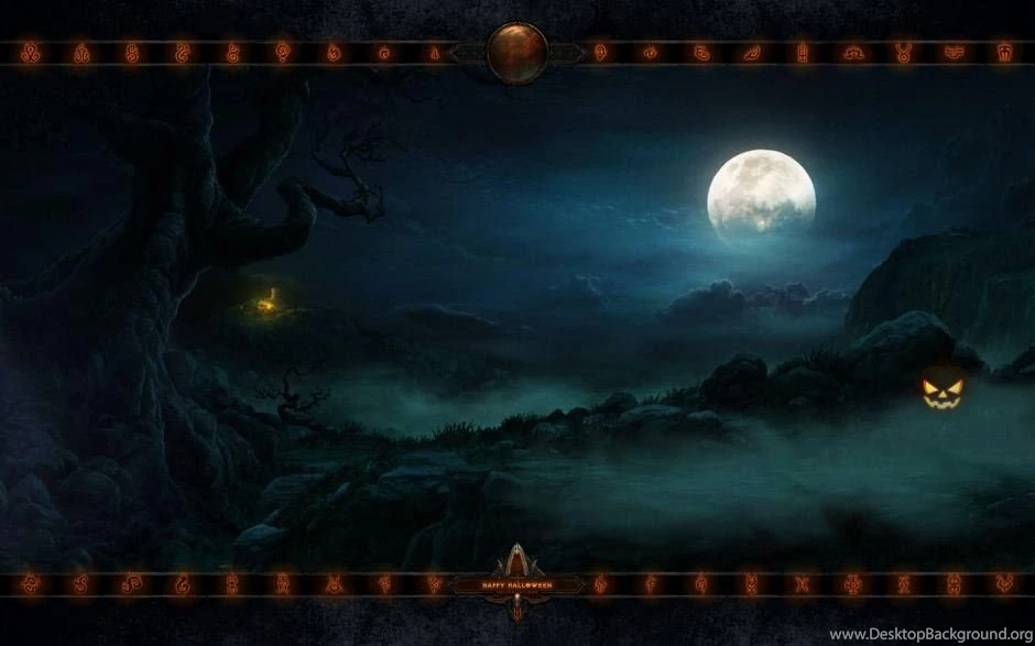 Diablo 3 Halloween Wallpapers And Pumpkin Winners Desktop Background