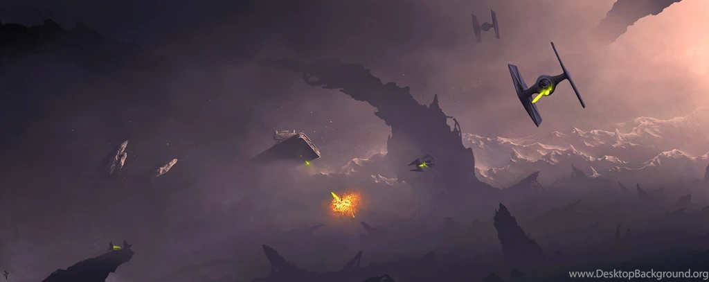 Star Wars, Artwork, TIE Fighter Wallpapers HD