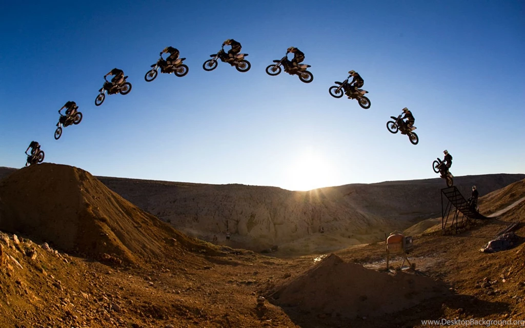 Awesome Motocross Jump HD Wallpapers Wide
