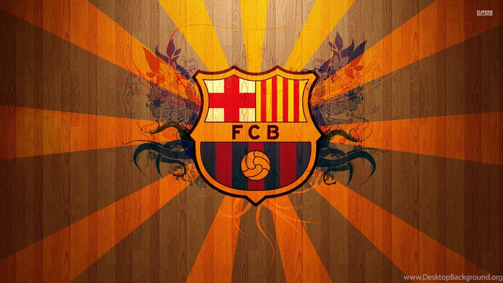 FC Barcelona On Wooden Backgrounds Wallpapers Sport Wallpapers ...