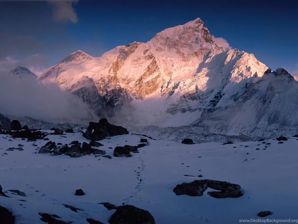 Mount Nuptse, Himalaya Mountains, Nepal Facebook Cover HD ...