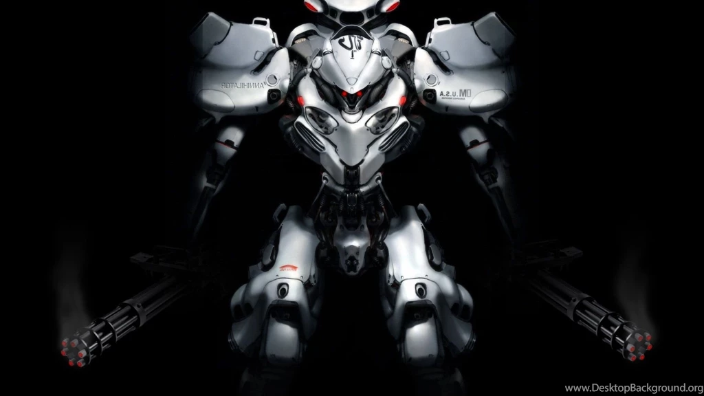 Robot, Artwork, Machine Gun, Digital Art, Fantasy Art, Mech ...