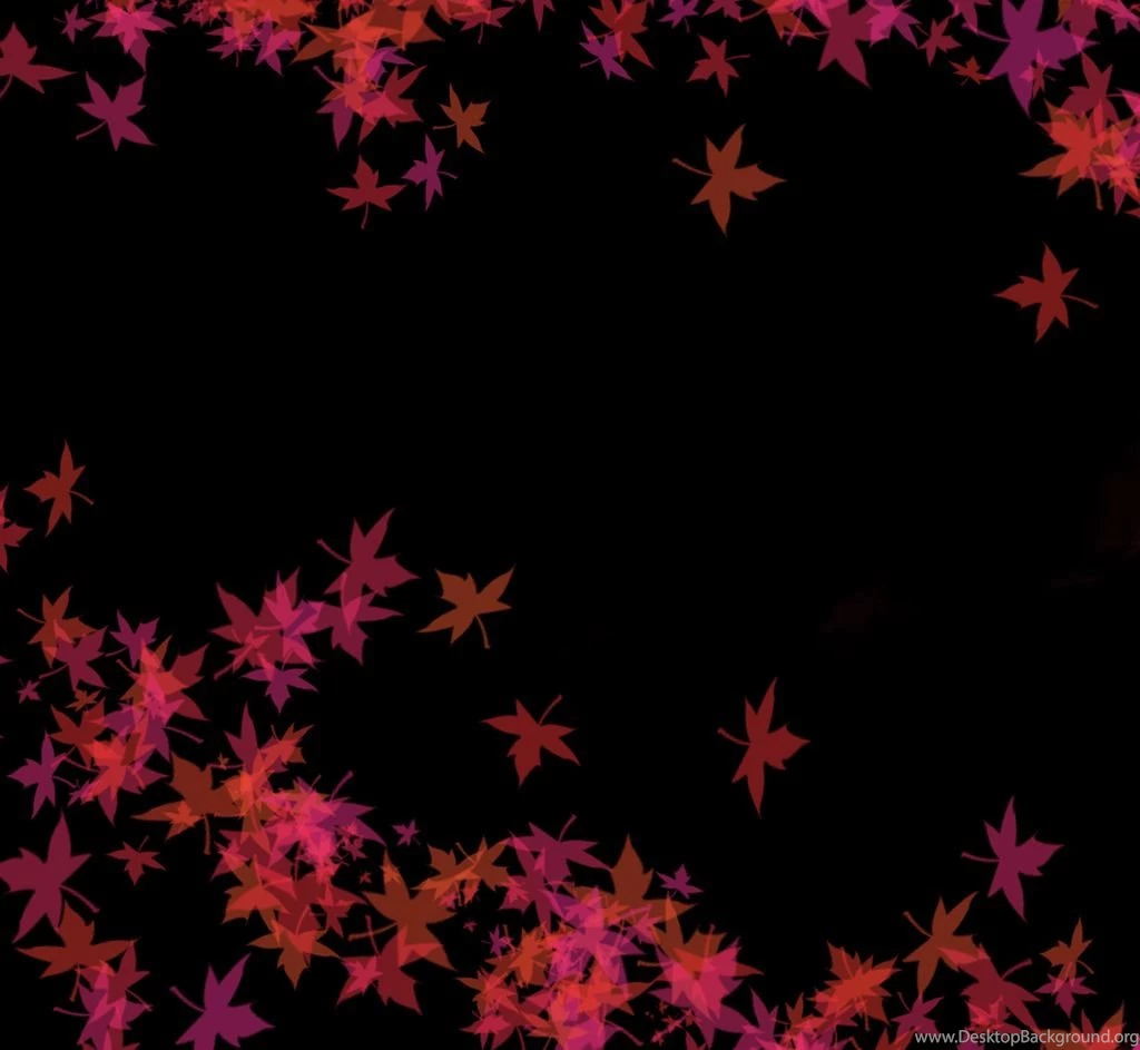 Dark Fall Leaves Falling Wallpapers Wallpapers Mela