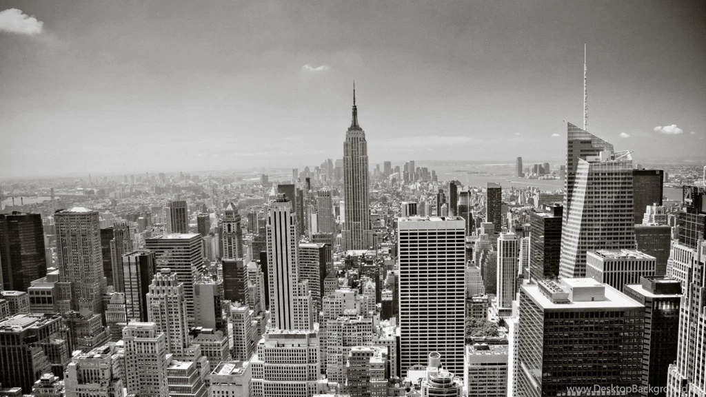 High Resolution Black And White New York Skyline Wallpapers HD 3 ...
