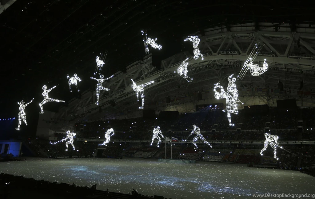 Sports Arena At The Opening Of The Olympic Games In Sochi ...