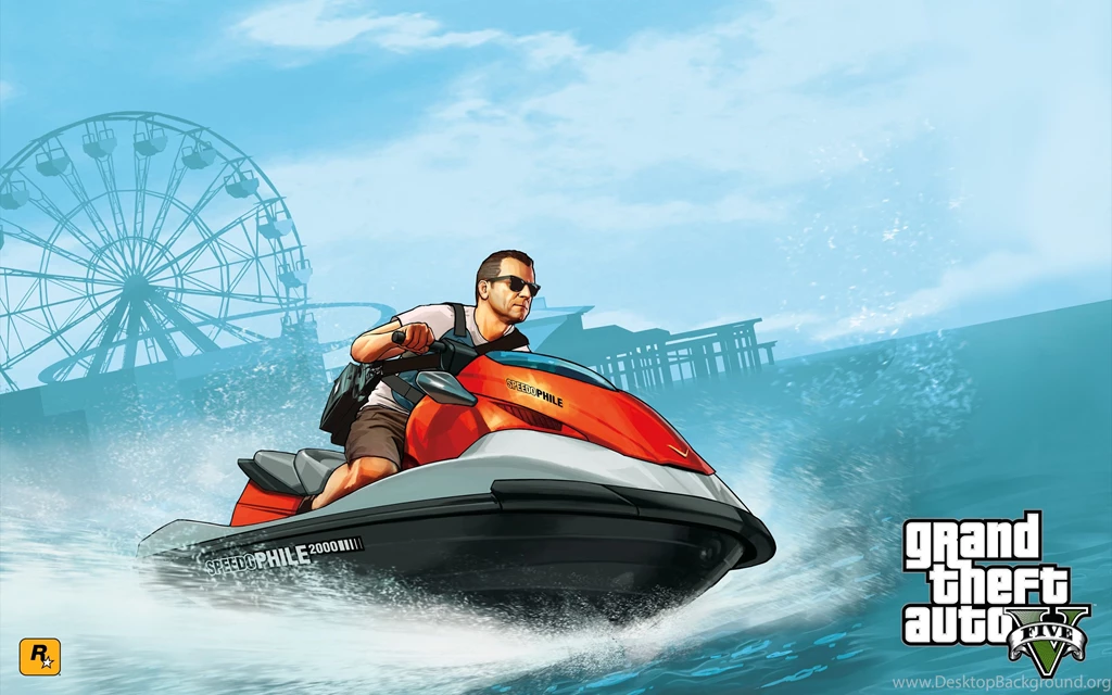 Grand Theft Auto V Cash Carry Wallpapers