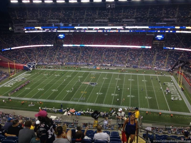 Gillette Stadium, Section 330, Home Of New England Patriots, New ...