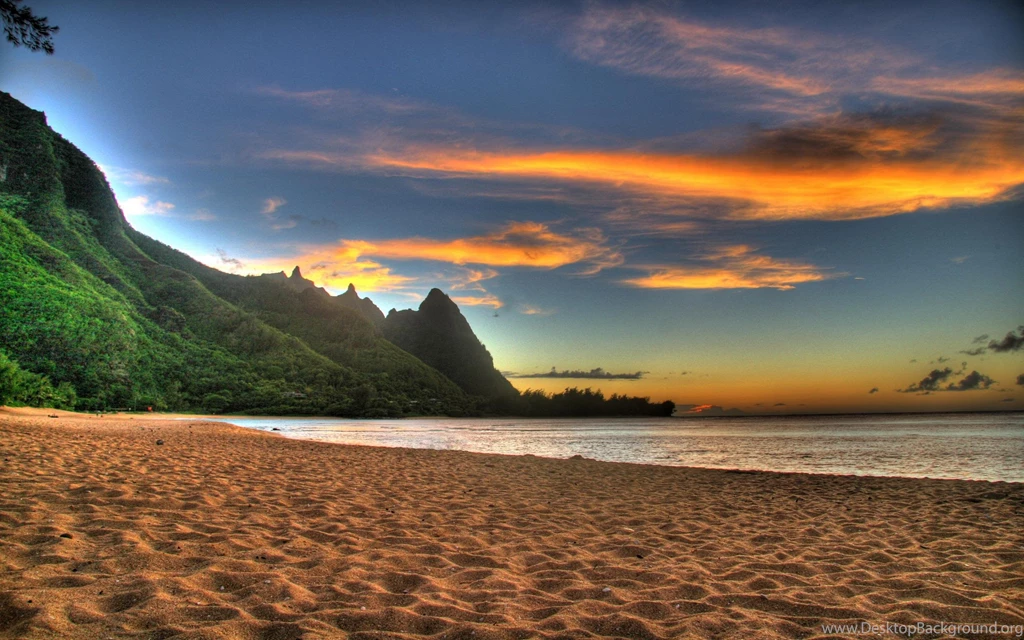 Sunset Beach Backgrounds Wallpapers Cave