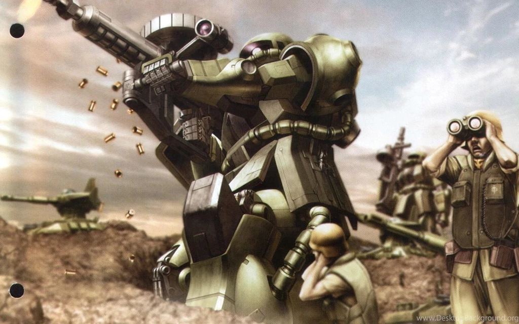 The Gallery For > Zaku 2 Wallpapers