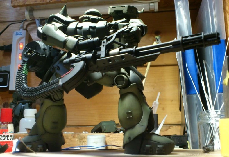 G Work Of The Day: 1/100 MS 06F Zaku II Defence Force. No.12 ...