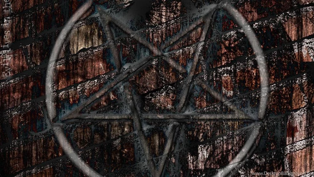 EVIL LIVES IN THE SKIN WALLPAPER (