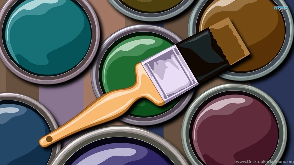 Brush And Paint Wallpapers Vector Wallpapers