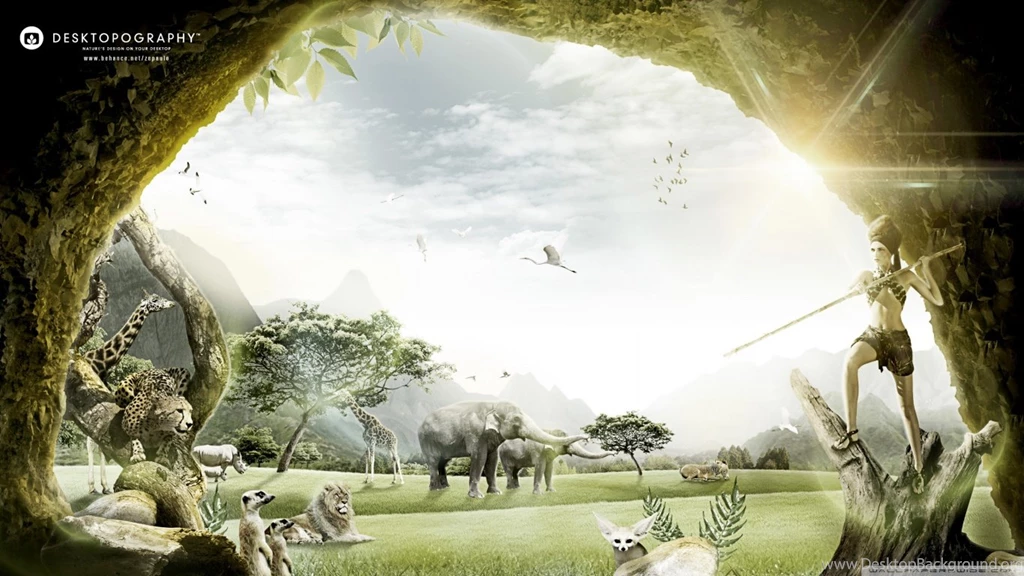 Savanna Days HD Desktop Wallpapers : High Definition : Mobile