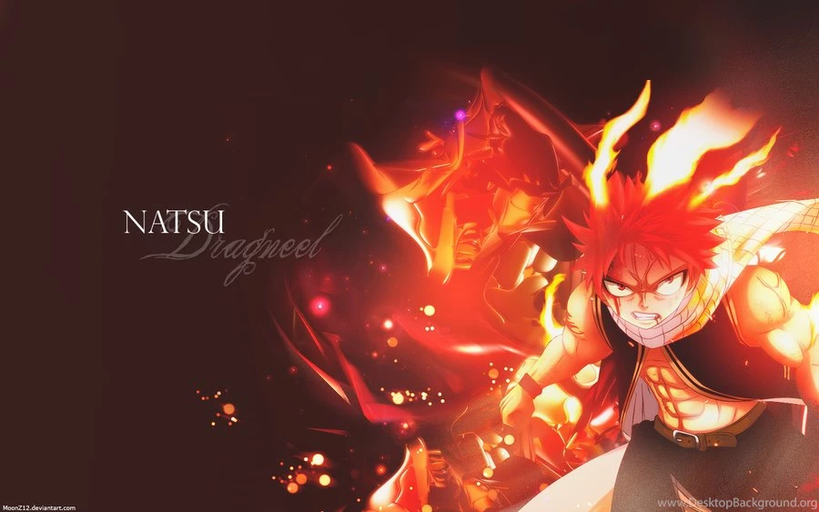 DeviantArt: More Like Natsu Dragneel WallPaper By MoonZ12