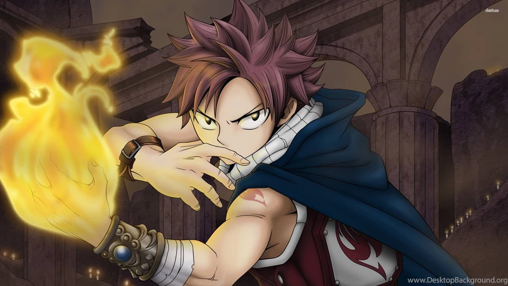 Natsu Dragneel In Fairy Tail Holding Fire Wallpapers Anime ...
