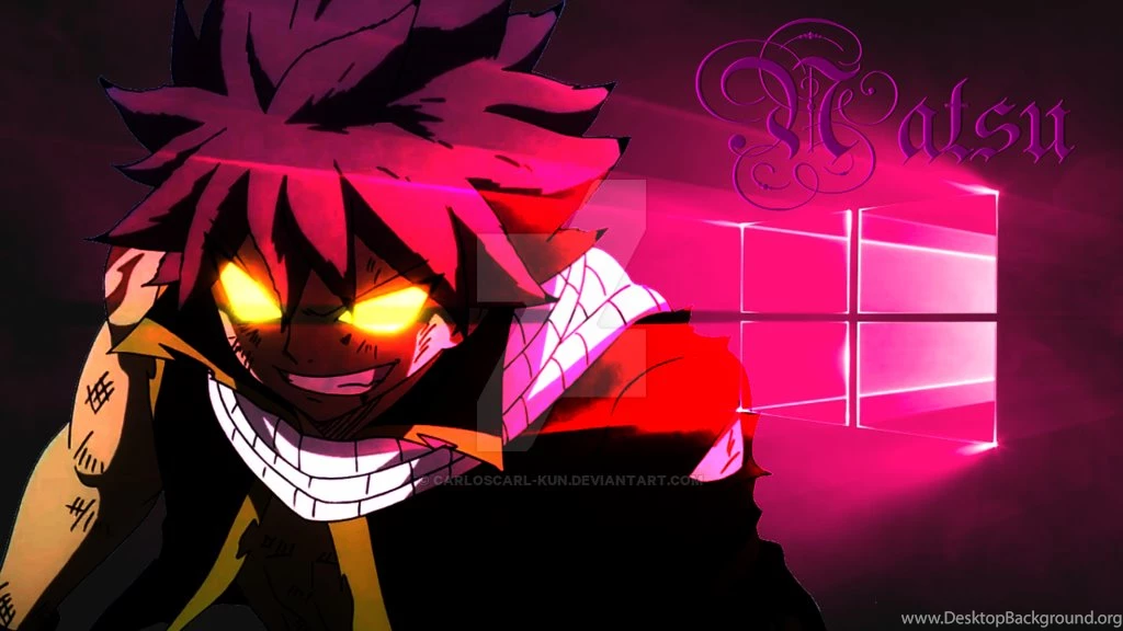 Natsu Dragneel Windows 10 Wallpapers By CarlosCarl kun On DeviantArt